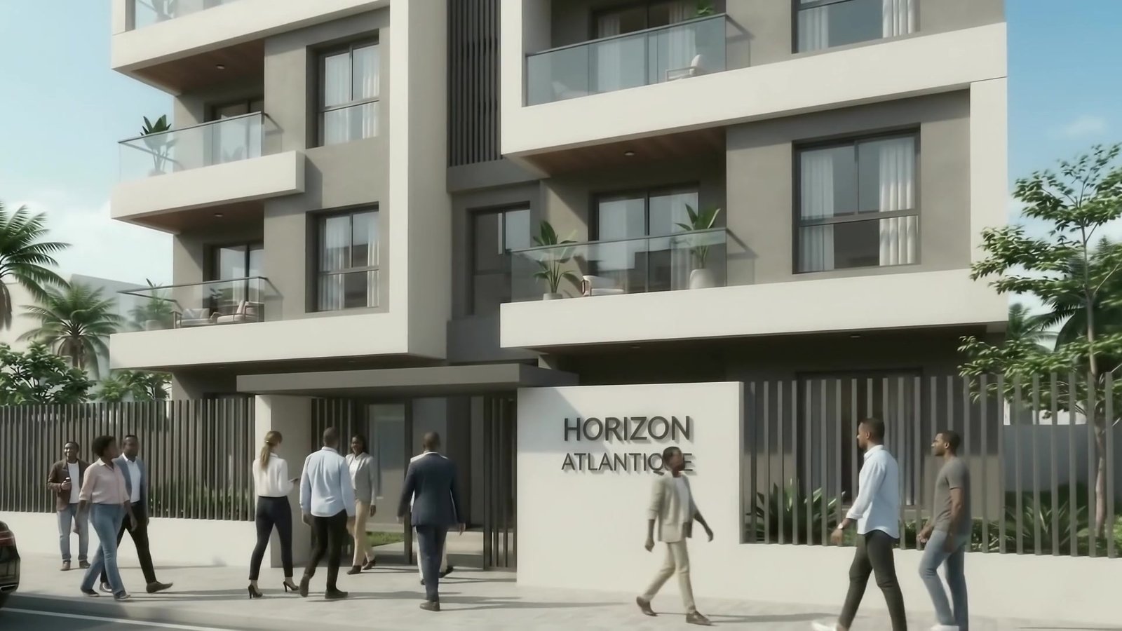 Résidence contemporaine Horizon Atlantique à Kipé, Conakry